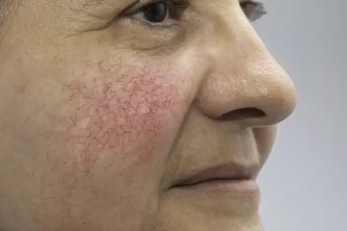 Erythematotelangiectatic Rosacea